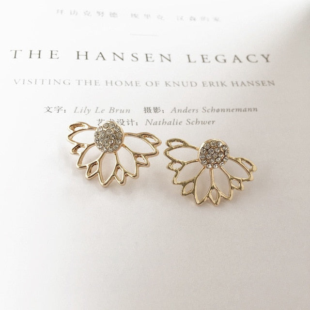 2019 Tassel Earrings Earing Fashion Lady Earring Hollow Out The Lotus Shape Earrings High-quality Goods Manufacturers Selling