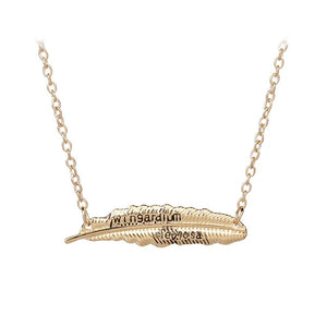 CHIELOYS Hot HP Necklace Series Magic Gifts For Kids Gold Snitch Time-Turner Hogwarts Horcrux Pendant Chain Giratiempo