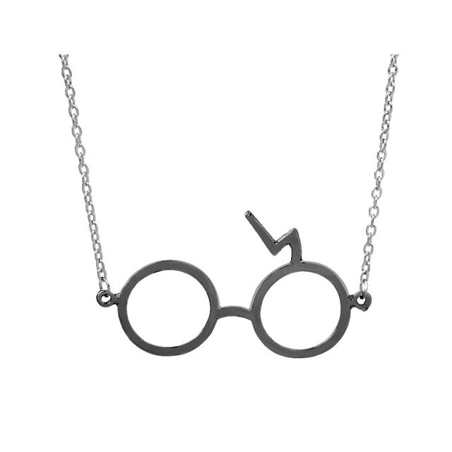 CHIELOYS Hot HP Necklace Series Magic Gifts For Kids Gold Snitch Time-Turner Hogwarts Horcrux Pendant Chain Giratiempo